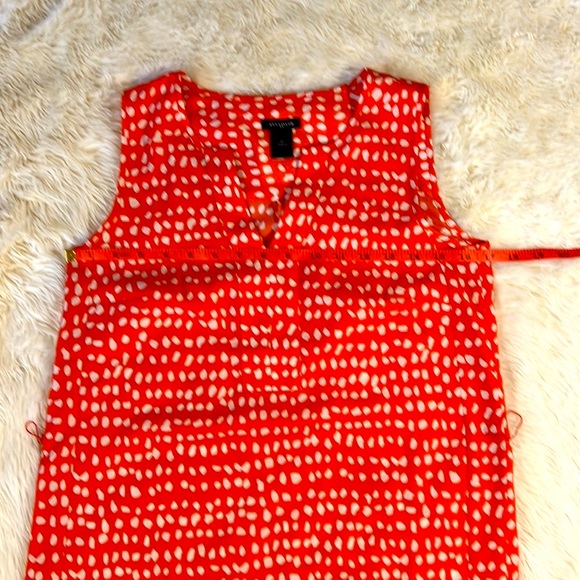 Ann Taylor Dress, Casual/ Business Casual Orange, with belt - Picture 7 of 11